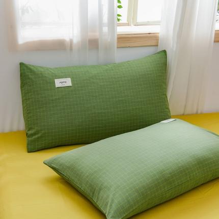 91家纺网 家纺一手货源 找家纺 (总）恋人优选 2023新款全棉水洗棉单枕套一对