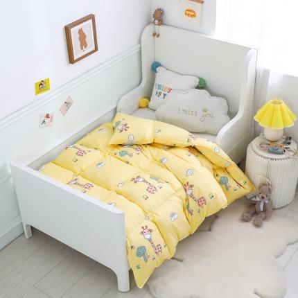 91家纺网 家纺一手货源 找家纺 总绒研羽绒 2025柔赛丝卡通儿童羽绒被冬被被子被芯