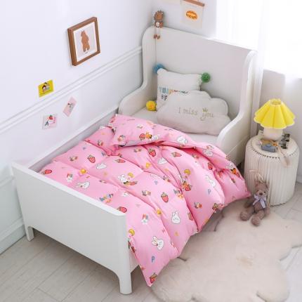 91家纺网 家纺一手货源 找家纺 总绒研羽绒 2025柔赛丝卡通儿童羽绒被冬被被子被芯