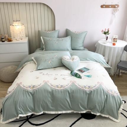 （总）馨蕊家居 2021新款秋冬新品100支全棉高定系列春意