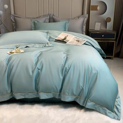 91家纺网 家纺一手货源 找家纺 （总）榻尚家居2023新款长绒棉简约轻奢四件套