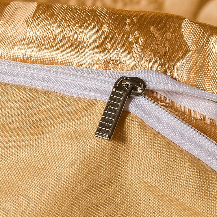 91家纺网 家纺一手货源 找家纺 提花大世界 新款布拉诺蕾丝提花莫代尔四件套花间飞舞-金驼