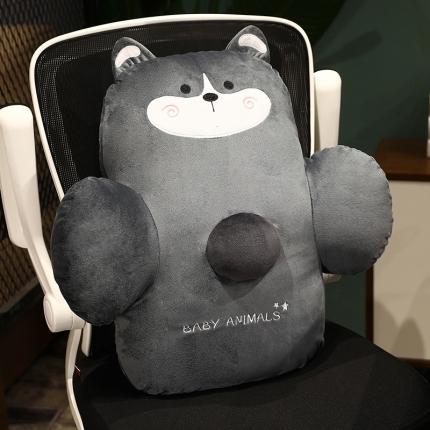 91家纺网 家纺一手货源 找家纺 （总）仟亿莱 2021新款加高护腰PP棉凸起腰靠