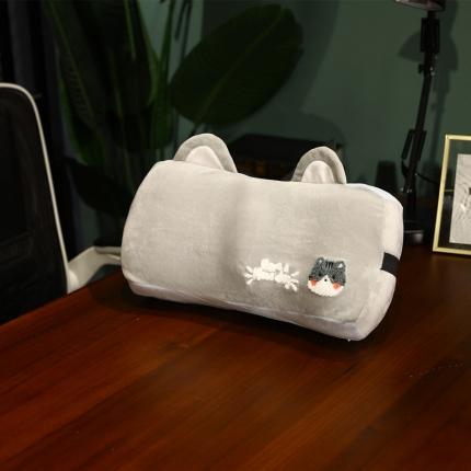 91家纺网 家纺一手货源 找家纺 （总）仟亿莱 2021新款卡通记忆棉凸起护腰腰靠