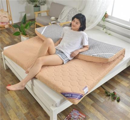 【星空家纺】可定制尺寸单边款学生床垫儿童床垫纯色床垫