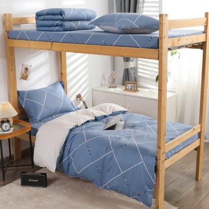 91家纺网 家纺一手货源 找家纺 （总）铭成家纺2022新款全棉印花学生三件套