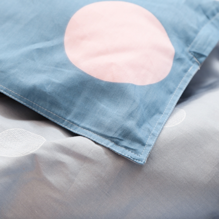 91家纺网 家纺一手货源 找家纺 铭成家纺2021新款全棉印花学生三件套 奔跑小牛-兰