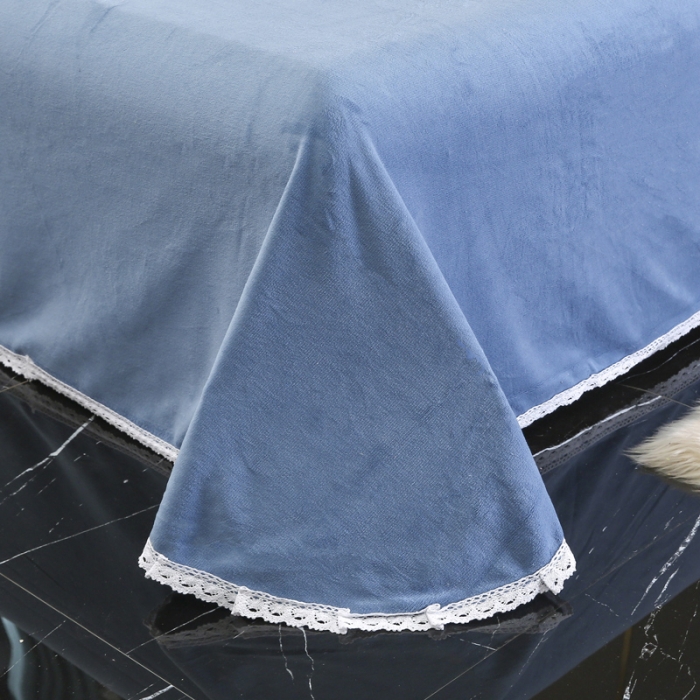 91家纺网 家纺一手货源 找家纺 （总）琪琪阁家纺 2021新款纯色牛奶绒四件套