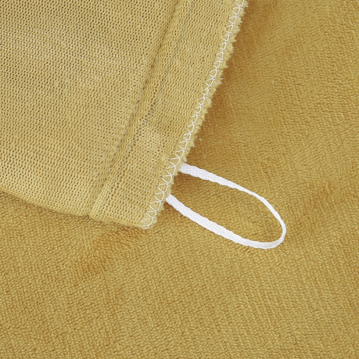 91家纺网 家纺一手货源 找家纺 琪琪阁家纺 2021新款加厚牛奶绒单被套 姜黄