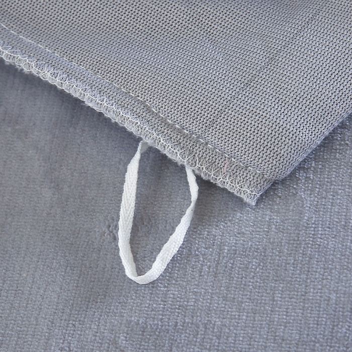 91家纺网 家纺一手货源 找家纺 琪琪阁家纺 2021新款加厚牛奶绒单被套 绅士灰