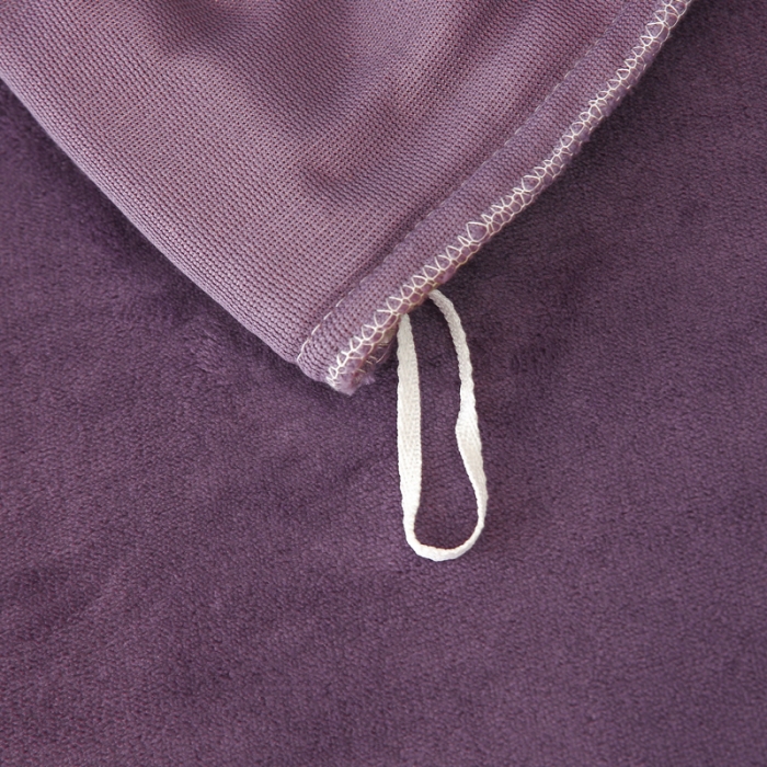 91家纺网 家纺一手货源 找家纺 琪琪阁家纺 2021新款加厚牛奶绒单被套 薇紫