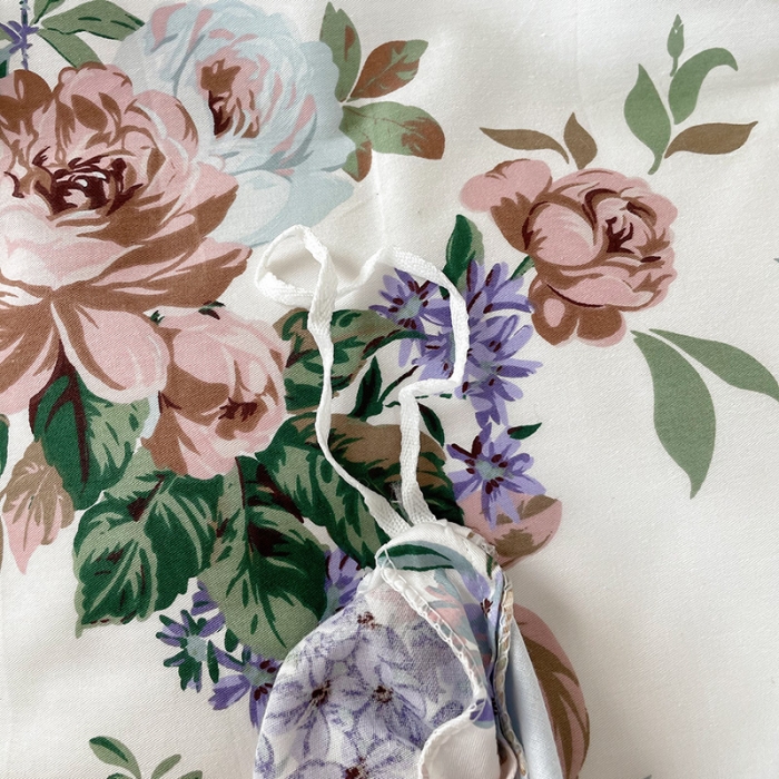 91家纺网 家纺一手货源 找家纺 沐棉 2021新款13370全棉印花四件套-花园 绮罗香