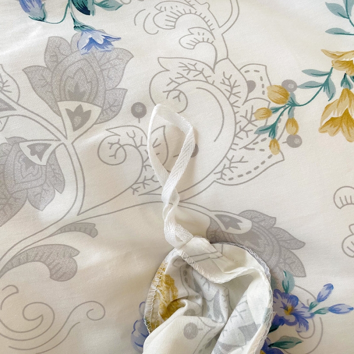 91家纺网 家纺一手货源 找家纺 沐棉 2021新款13370全棉印花四件套-花园 璎珞-兰