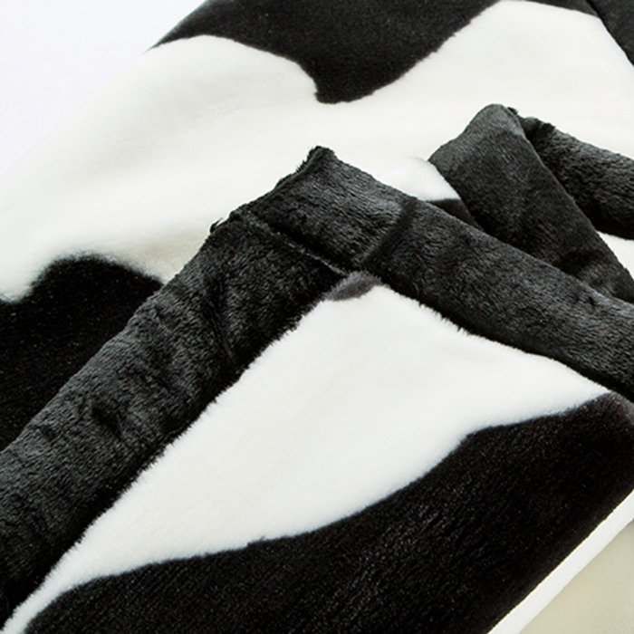 91家纺网 家纺一手货源 找家纺 凯轩毛毛毯毯子 2024新款安哥拉云毛毯毯子 斑马纹