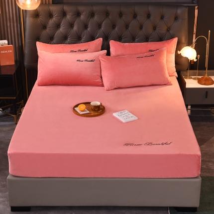 91家纺网 家纺一手货源 找家纺 （总）恩和家纺2024新款宝宝绒刺绣单品床笠