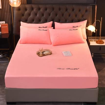 91家纺网 家纺一手货源 找家纺 （总）恩和家纺2024新款宝宝绒刺绣单品床笠