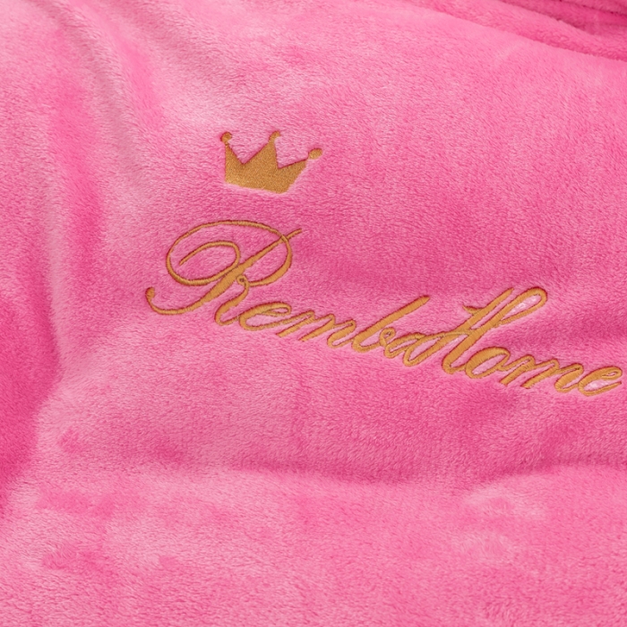 91家纺网 家纺一手货源 找家纺 简爱家纺 2025新款法莱绒羊羔绒四件套 回忆-粉红