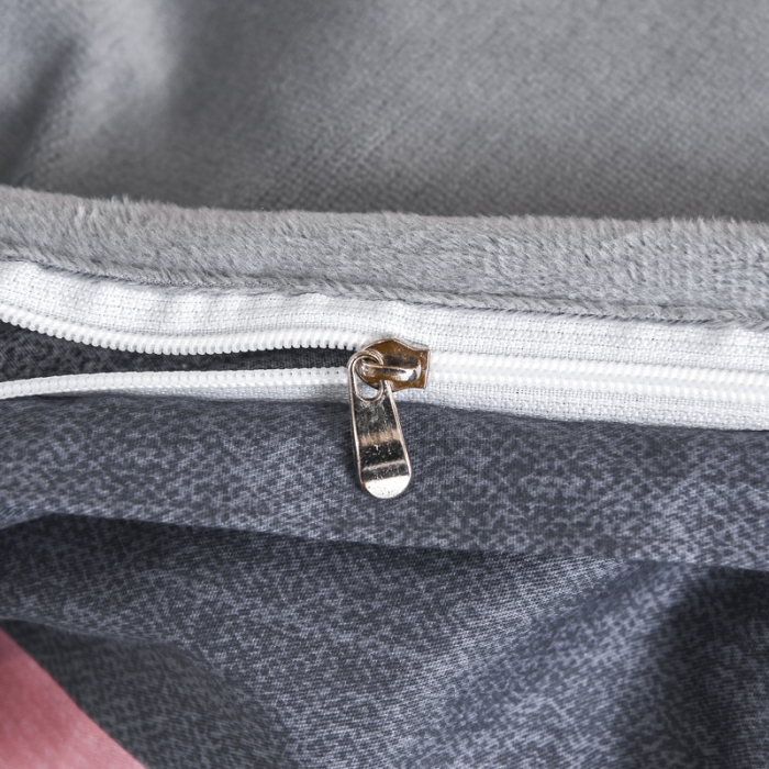 91家纺网 家纺一手货源 找家纺 琪琪阁 2021新款全棉+牛奶绒单被套轻奢风