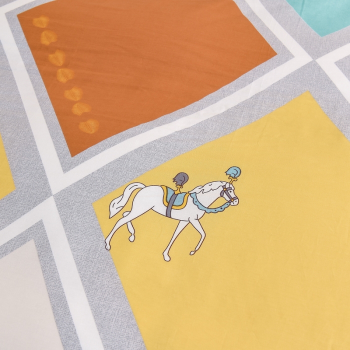 91家纺网 家纺一手货源 找家纺 琪琪阁 2021新款全棉+牛奶绒单被套斯图亚克