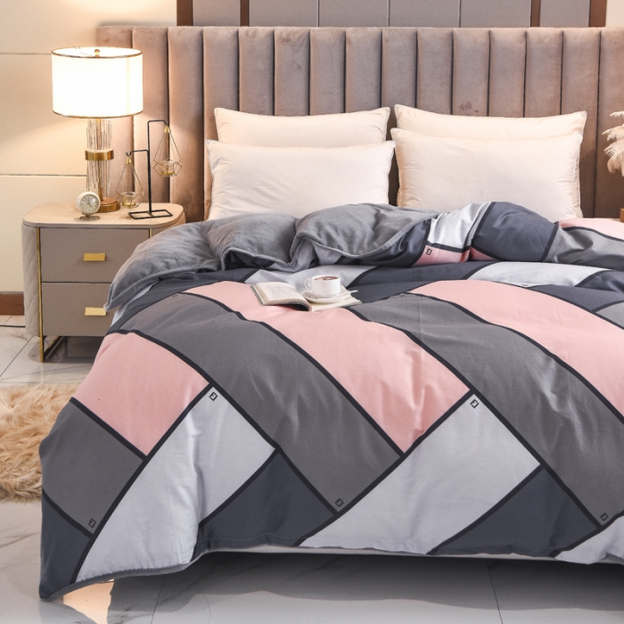 91家纺网 家纺一手货源 找家纺 琪琪阁 2021新款全棉+牛奶绒单被套塔罗骑士