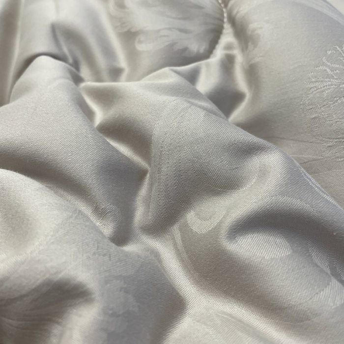 91家纺网 家纺一手货源 找家纺 紫乐家纺2024新款全棉纯棉提花拉链式大豆纤维子母被加厚冬被被子被芯 灰色