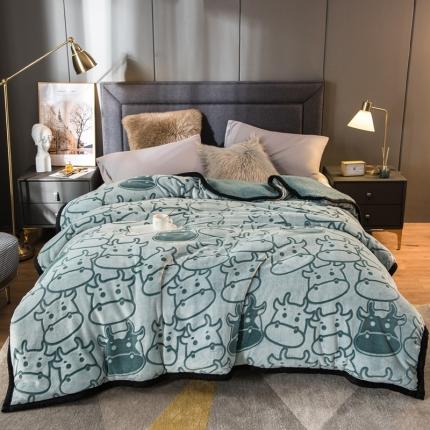 91家纺网 家纺一手货源 找家纺 （总）新印象 2021新款加厚复合羊羔绒毯