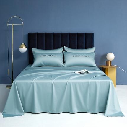 91家纺网 家纺一手货源 找家纺 (总）慕色 2021新款全棉纯色迪卡系列单床单