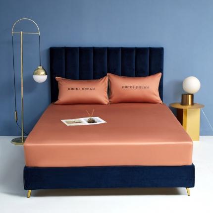 91家纺网 家纺一手货源 找家纺 (总）慕色 2021新款全棉纯色迪卡系列单床笠