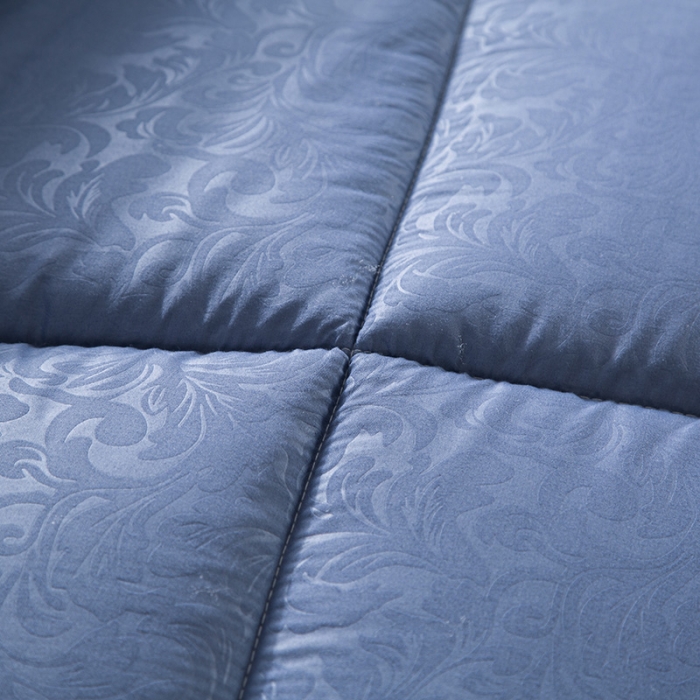 91家纺网 家纺一手货源 找家纺 （总）VIP被业 2021新款简约纯色羽丝绒冬被