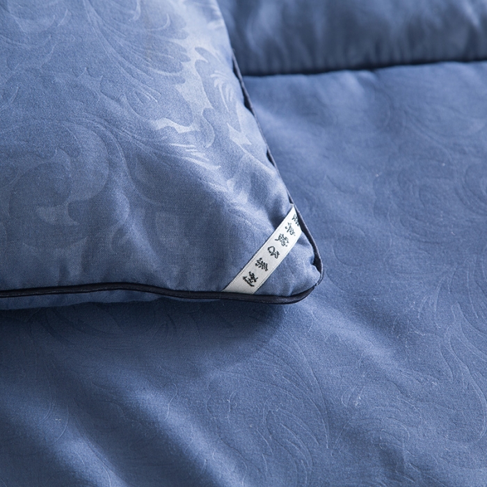 91家纺网 家纺一手货源 找家纺 （总）VIP被业 2021新款简约纯色羽丝绒冬被