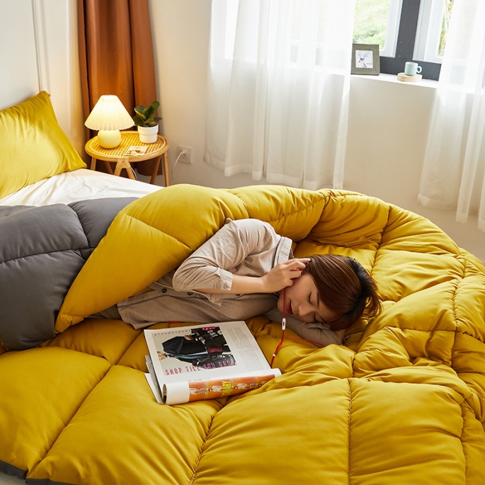 91家纺网 家纺一手货源 找家纺 （总）VIP被业 2021新款双拼冬被