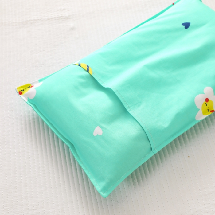 91家纺网 家纺一手货源 找家纺 吉咪兔家纺 2022新款13372纯棉卡通定位枕套 汽车恐龙