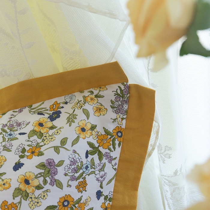 91家纺网 家纺一手货源 找家纺 千朵2021新款13372活性印花花边款四件套 莫娜花园