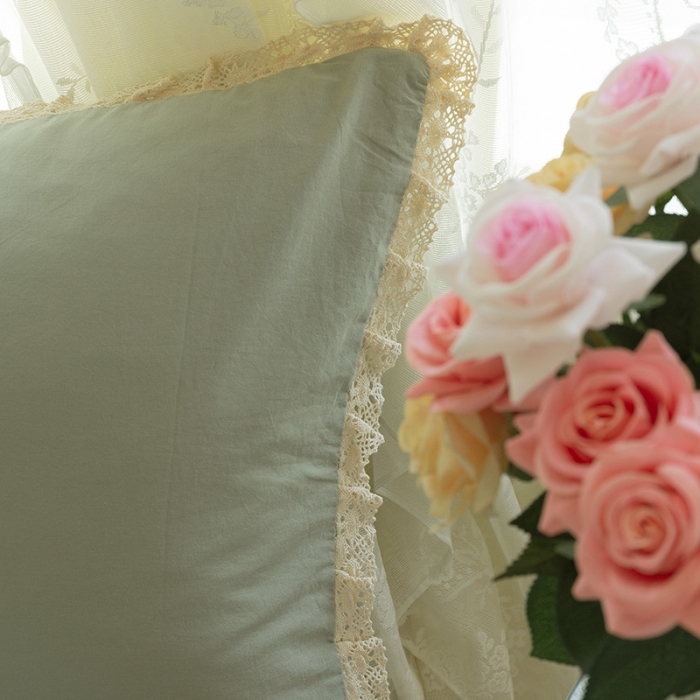 91家纺网 家纺一手货源 找家纺 （总）千朵2021新款纯色带边款四件套