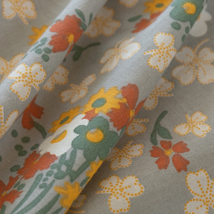 91家纺网 家纺一手货源 找家纺 千朵2021新款水洗棉款四件套 沐夏-灰