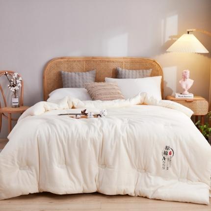 91家纺网 家纺一手货源 找家纺 （总）恒科家纺 2024新款日式生态全棉原棉大豆被