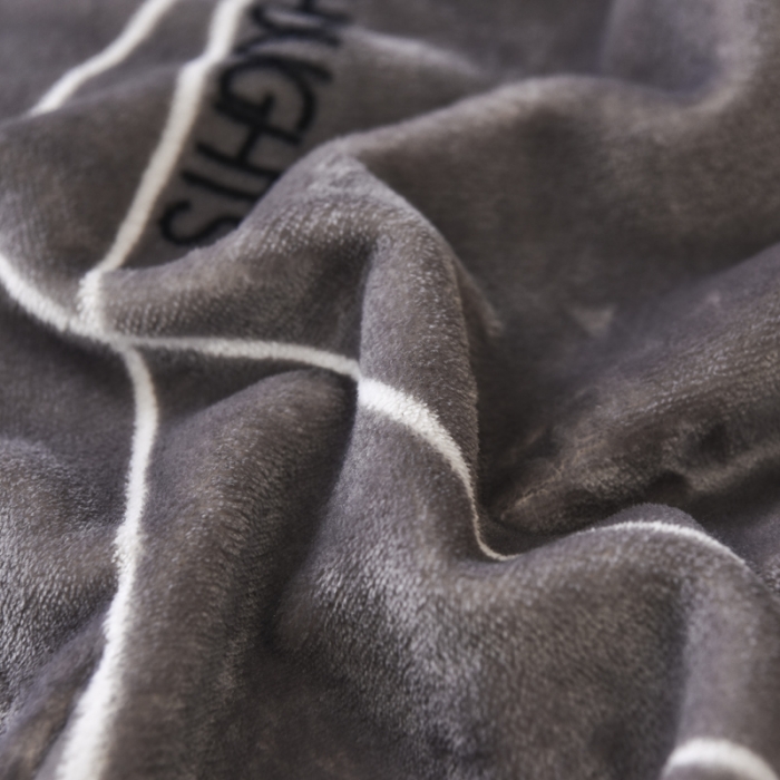 91家纺网 家纺一手货源 找家纺 锦罗绣 2021新款牛奶绒印花四件套 几何梦想