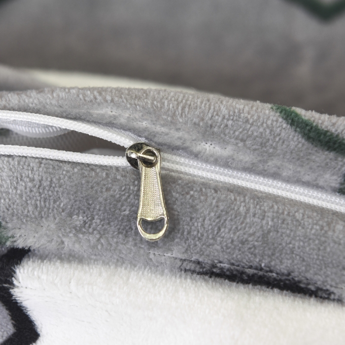 91家纺网 家纺一手货源 找家纺 锦罗绣 2021新款牛奶绒印花四件套 趴趴熊