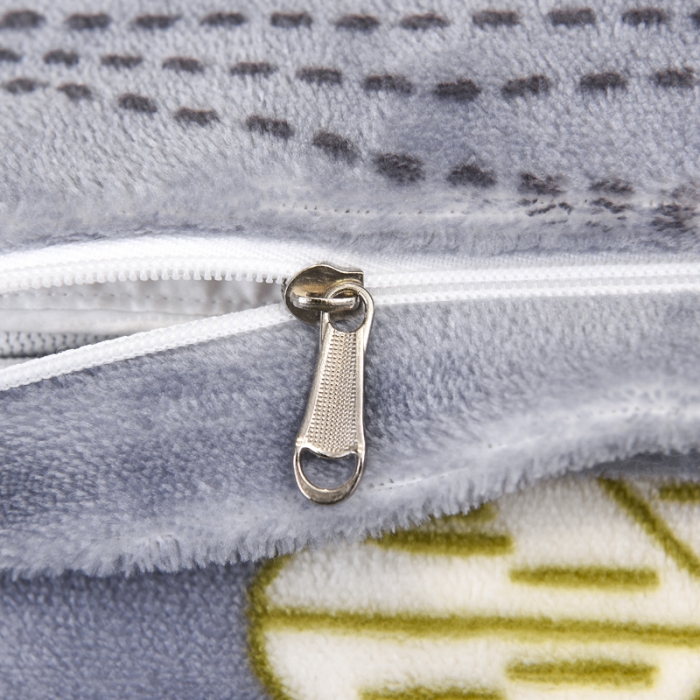 91家纺网 家纺一手货源 找家纺 锦罗绣 2021新款牛奶绒印花四件套 叶子