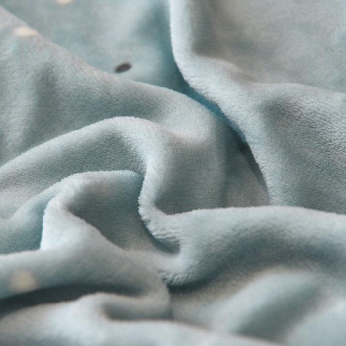 91家纺网 家纺一手货源 找家纺 锦罗绣 2021新款牛奶绒印花单品床单 绒球