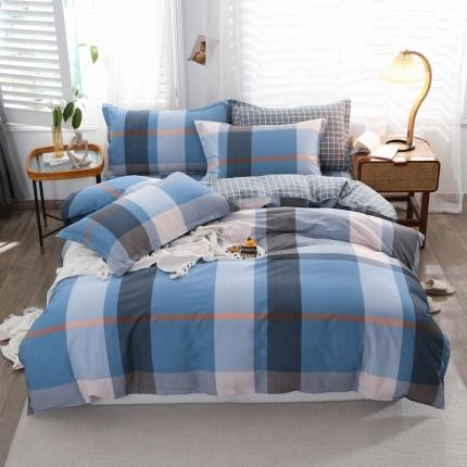 91家纺网 家纺一手货源 找家纺 （总）铭成 2022新款全棉12868小清新系列四件套