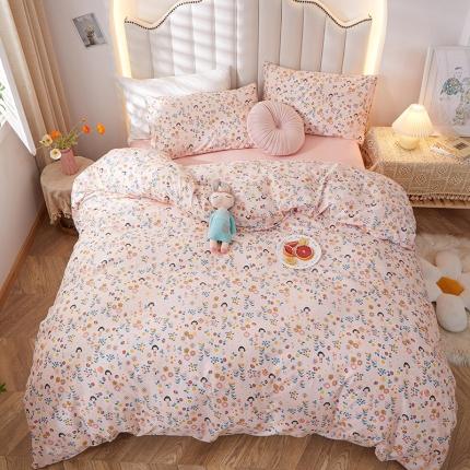 91家纺网 家纺一手货源 找家纺 （总）一米阳光 2022新款13070全棉四件套