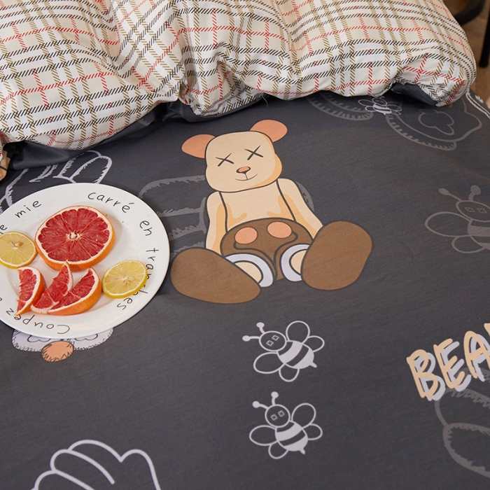 91家纺网 家纺一手货源 找家纺 （总）一米阳光 2022新款13070全棉四件套