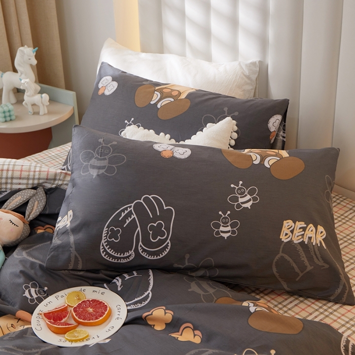 91家纺网 家纺一手货源 找家纺 （总）一米阳光 2022新款13070全棉四件套