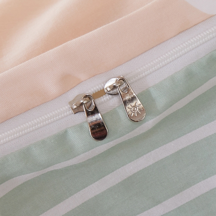 91家纺网 家纺一手货源 找家纺 一米阳光 2022新款13070全棉四件套 向日葵-粉