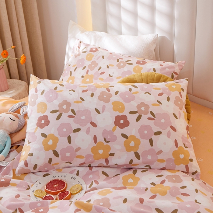 91家纺网 家纺一手货源 找家纺 一米阳光 2022新款13070全棉四件套 新柔