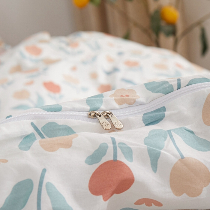 91家纺网 家纺一手货源 找家纺 一米阳光 2022新款13070全棉四件套 米娜