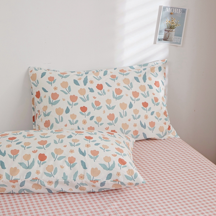 91家纺网 家纺一手货源 找家纺 一米阳光 2022新款13070全棉四件套 米娜