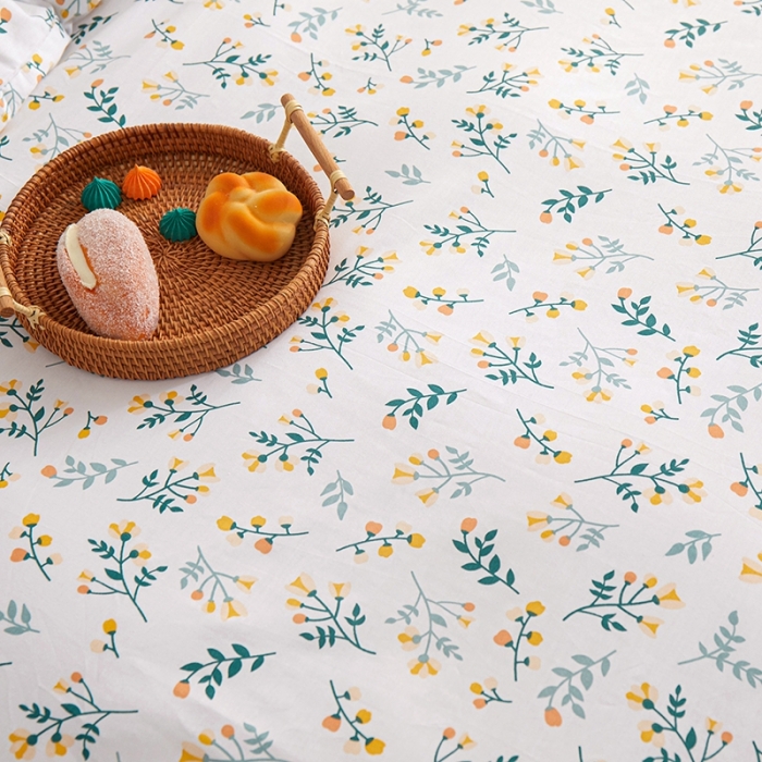 91家纺网 家纺一手货源 找家纺 一米阳光 2022新款13070全棉四件套 温情