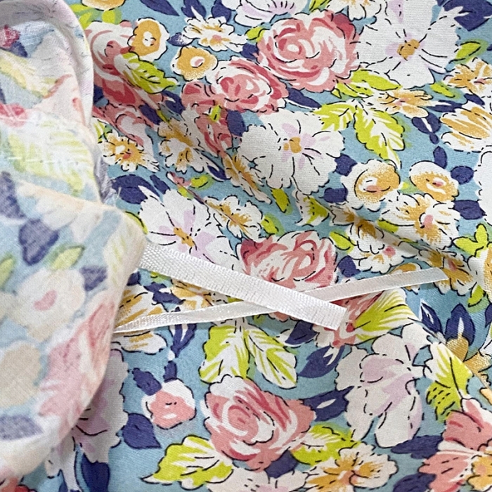 91家纺网 家纺一手货源 找家纺 一米阳光 2021新款花边纯棉款四件套 粉小蕾